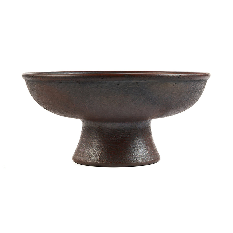 De etnische fruitkom - terracotta - M