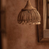 De Abaca-kwasthanger - naturel - S