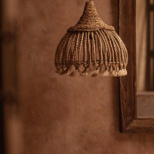 De Abaca-kwasthanger - naturel - S