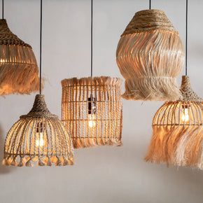 De Abaca-kwasthanger - naturel - S
