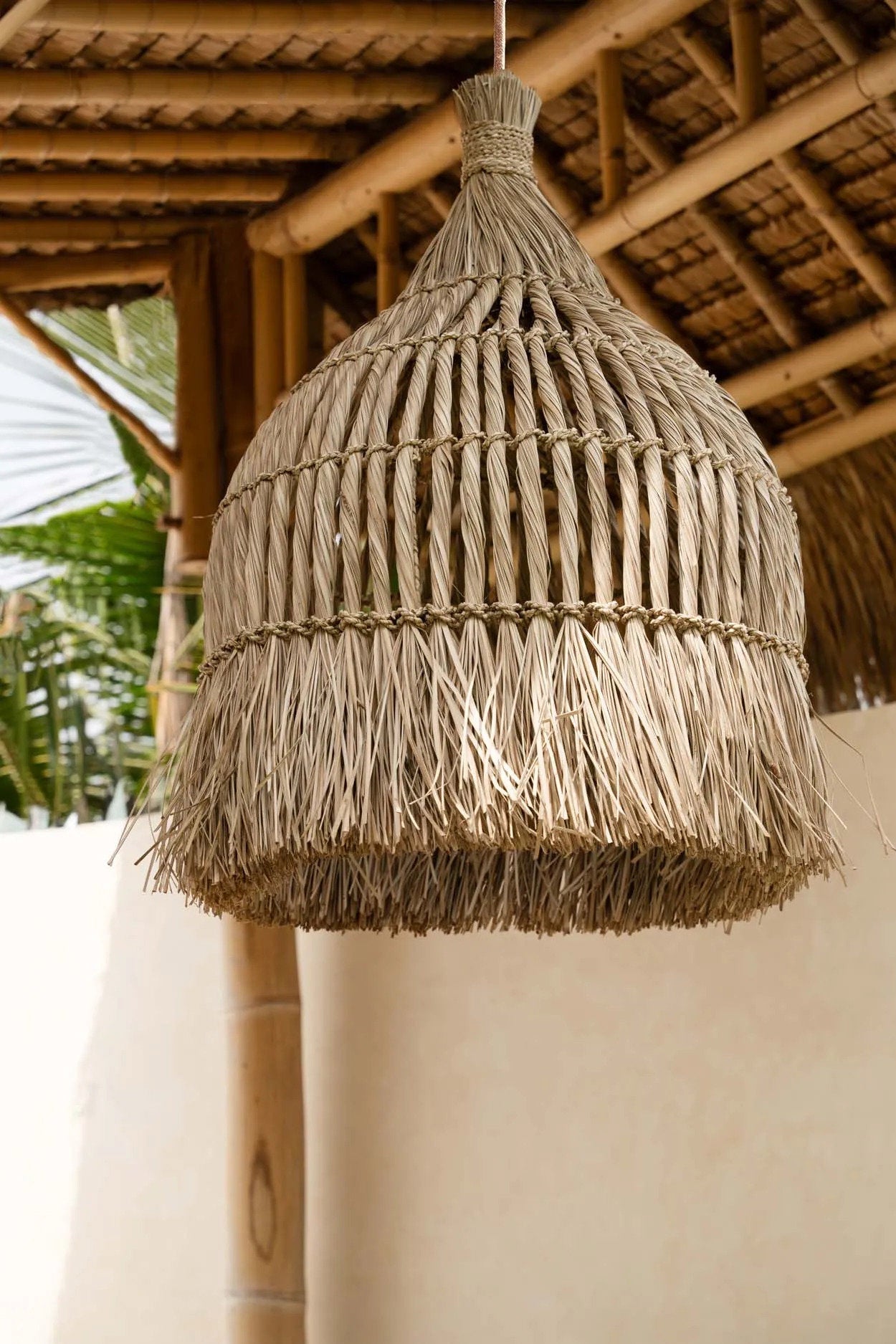 De Guagua hanglamp - naturel - M