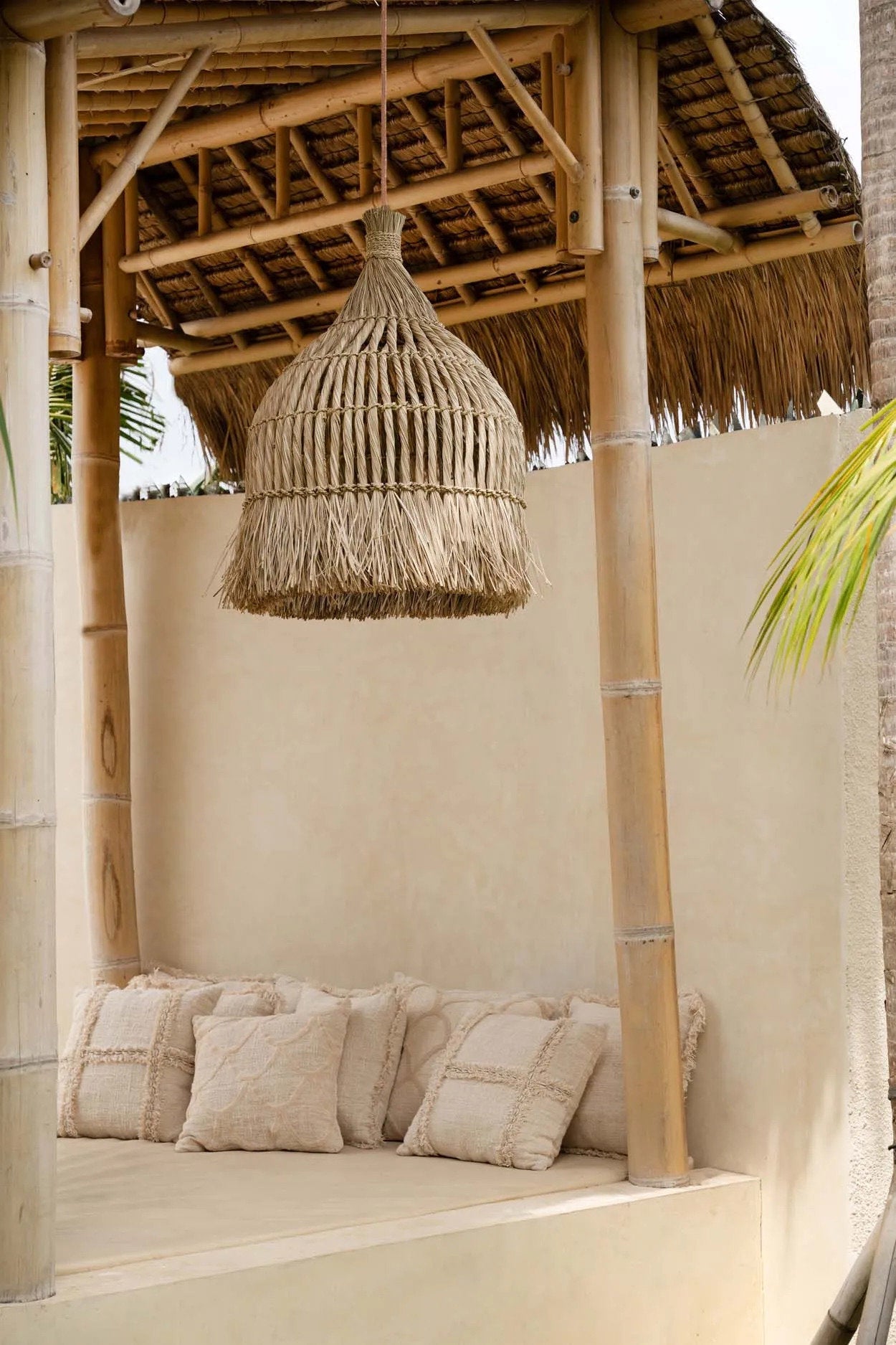 De Guagua hanglamp - naturel - M