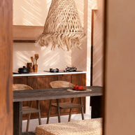 De Abaca-kwalhanger - naturel - L