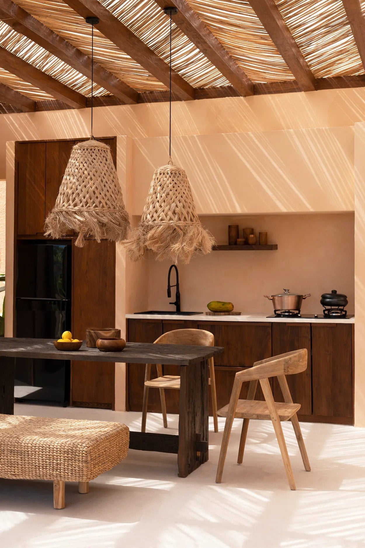 De Abaca-kwalhanger - naturel - L