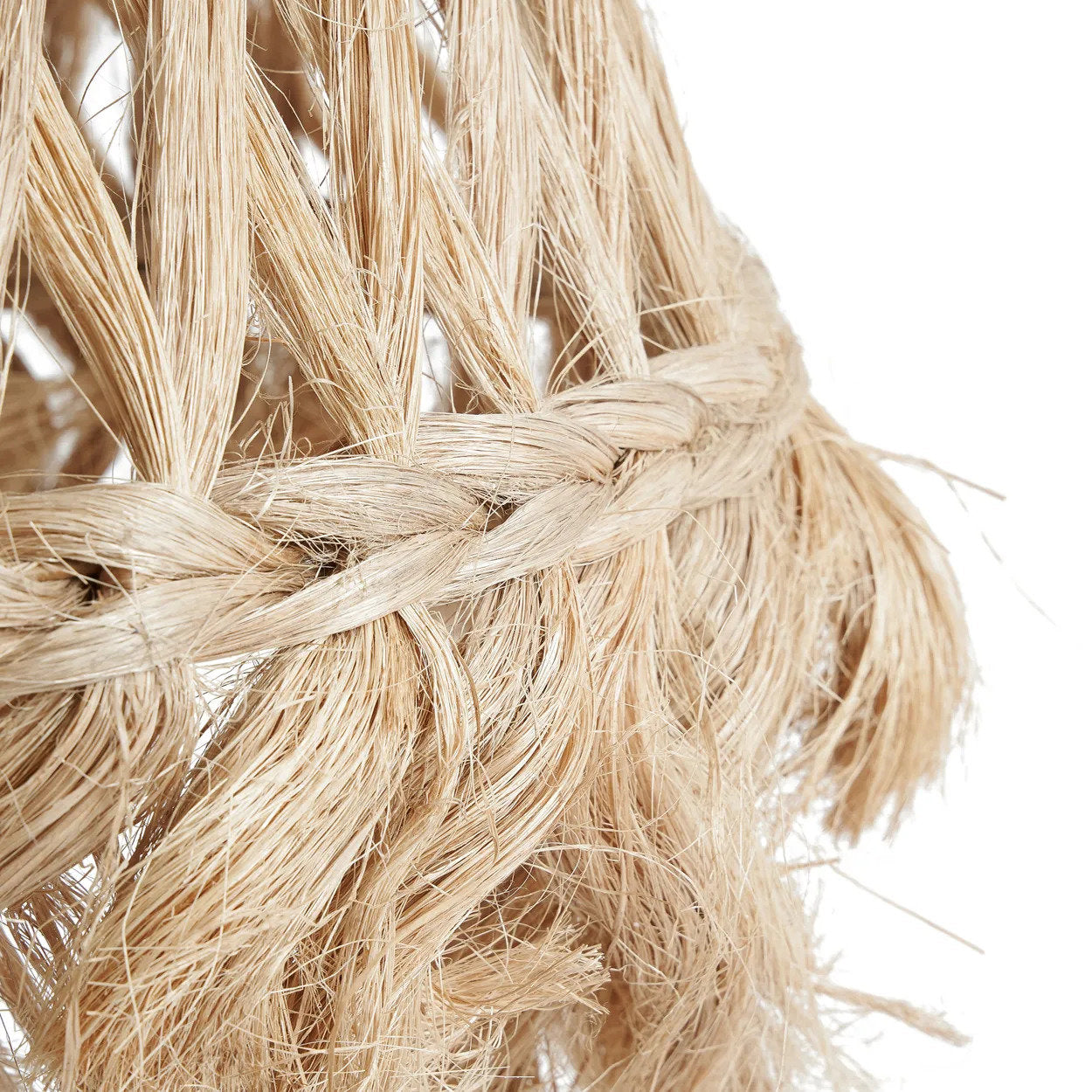 De Abaca-kwalhanger - naturel - L