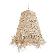 De Abaca kwallenhanger - naturel - M