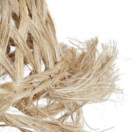 De Abaca kwallenhanger - naturel - M