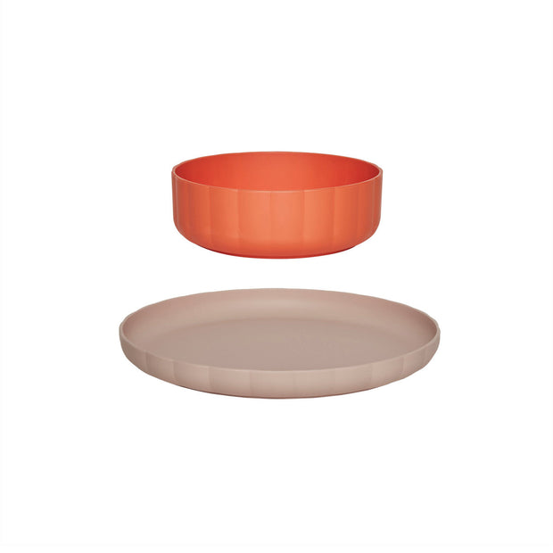 Pullo Bord & Kom - Set van 2