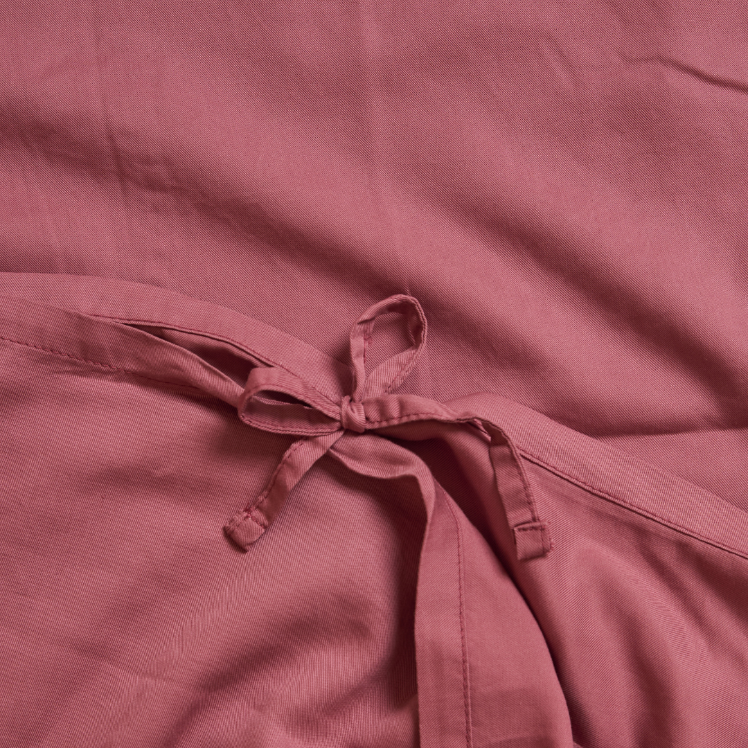 Coco & Cici - Kinderen - TENCEL keper Dekbedovertrek Stofroze -