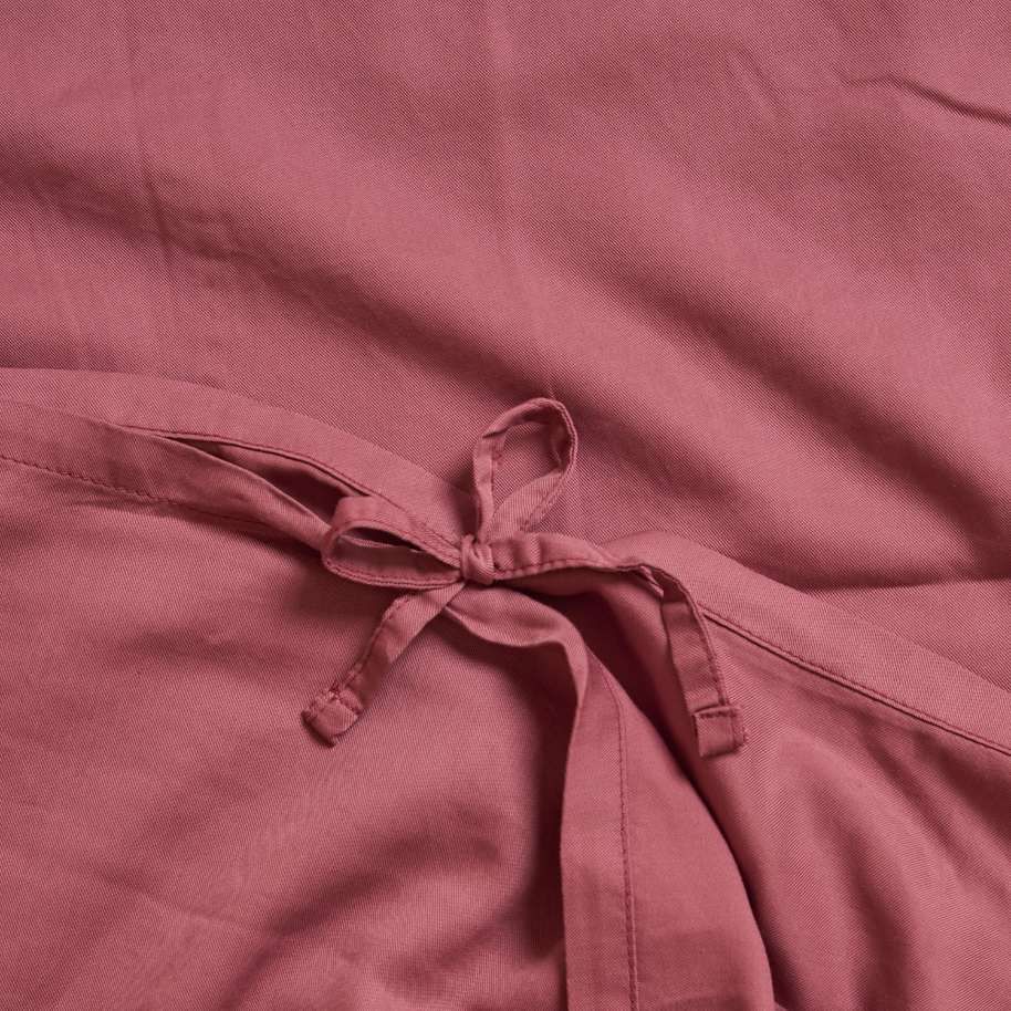 Coco & Cici - Kinderen - TENCEL keper Dekbedovertrek Stofroze -