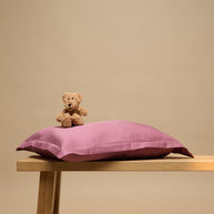 Coco & Cici - Kinderen - TENCEL Twill kussensloop oudroze - 50 x 60