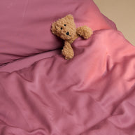 Coco & Cici - Kinderen - TENCEL Twill kussensloop oudroze - 50 x 60