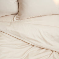 Coco & Cici - TENCEL - twill hoeslaken beige - 140x200x30