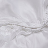 Coco & Cici - TENCEL-twill hoeslaken wit - 180x220x30
