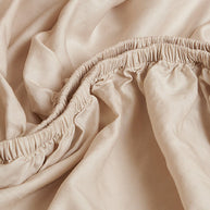 Coco & Cici - Kinder - Hoeslaken TENCEL Keper Beige - 70x145x15
