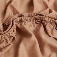 Coco & Cici - TENCEL - Twill Hoeslaken Perzik - 90x200x30