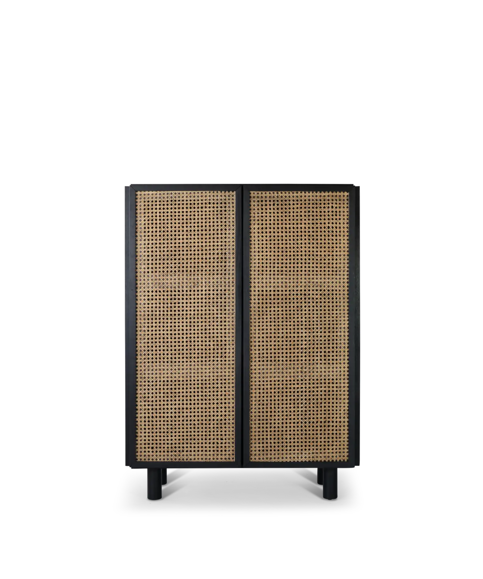 Neo highboard - Zwart eiken