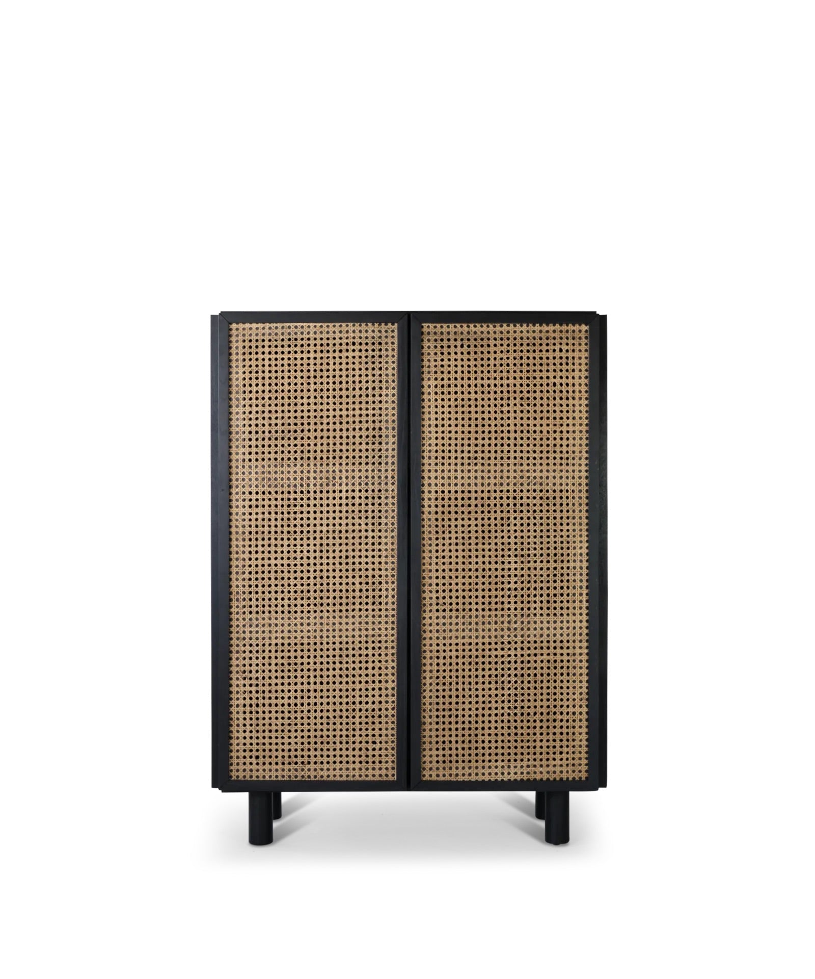 Neo highboard - Zwart eiken