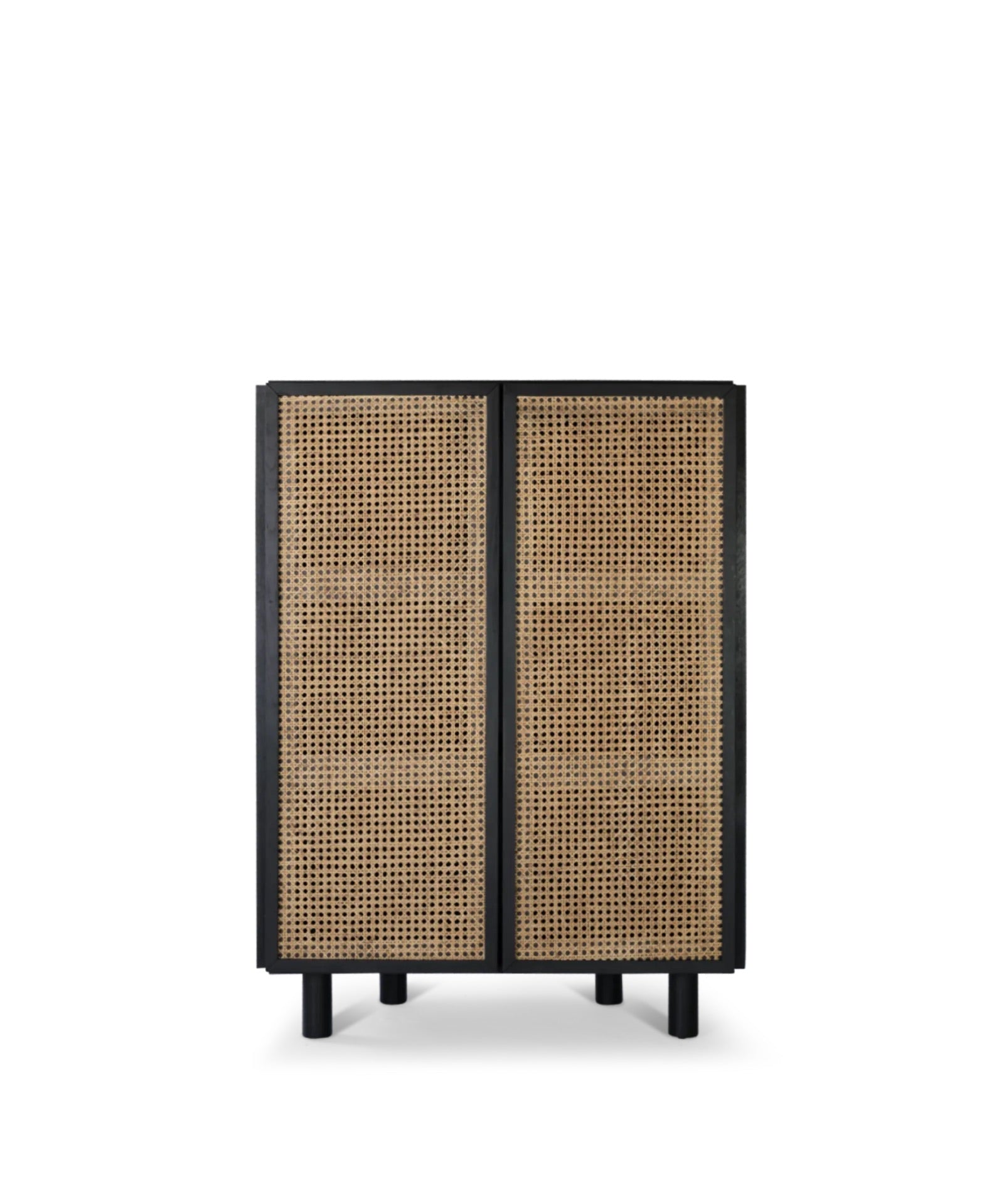 Neo highboard - Zwart eiken