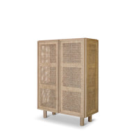 Neo hoge kast - natuurlijk eiken