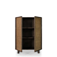 Neo hoog dressoir - gerookt eiken