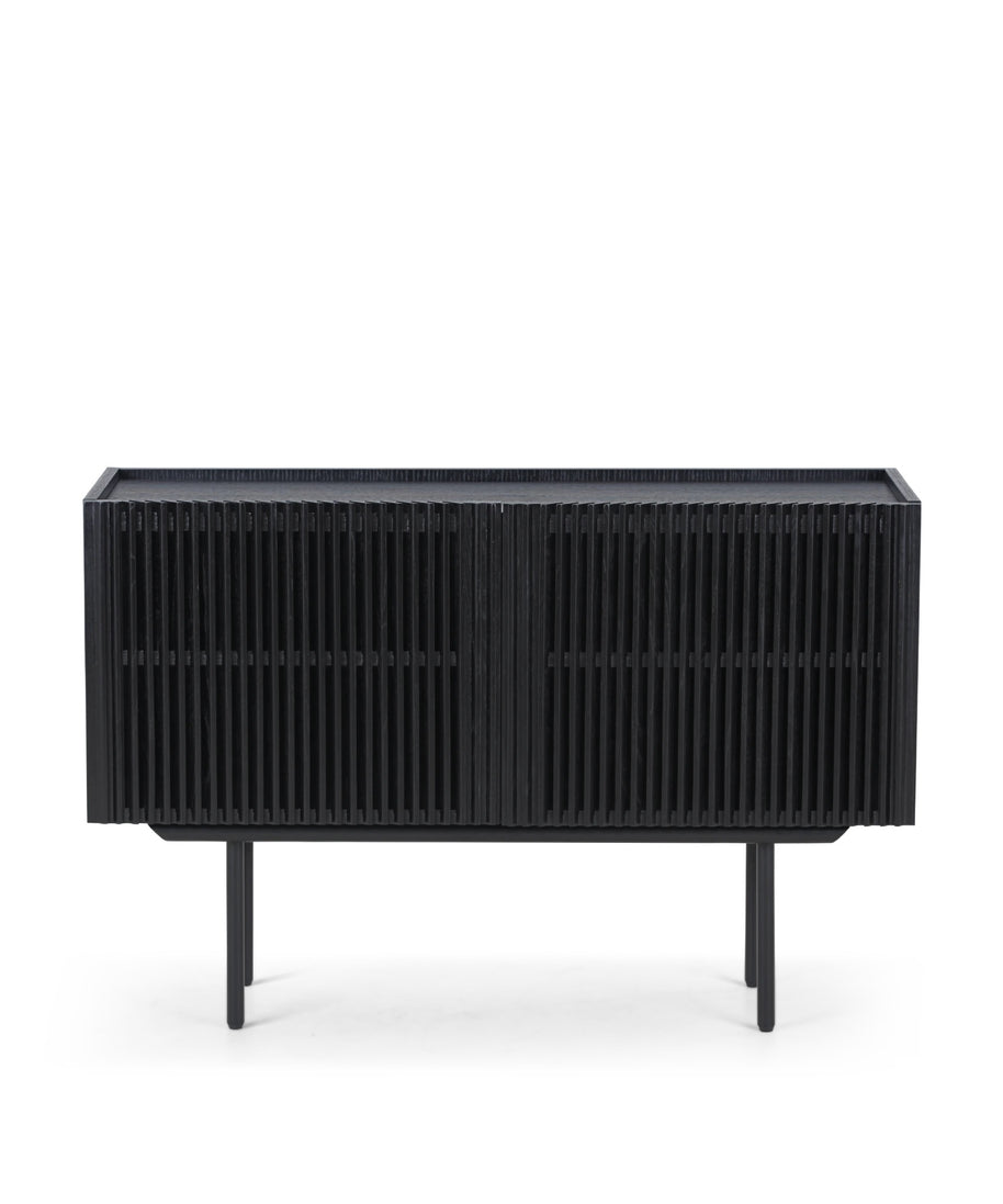 Louvre klein dressoir - zwart eiken