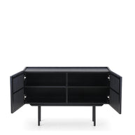 Louvre klein dressoir - zwart eiken