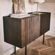 Louvre klein dressoir - gerookt eiken