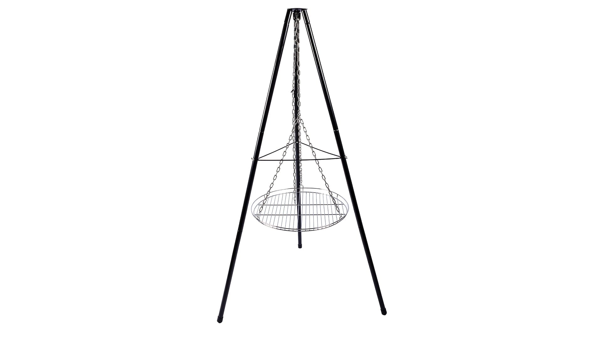 El Paso Barbecue Driepoot Zwart/Zilver