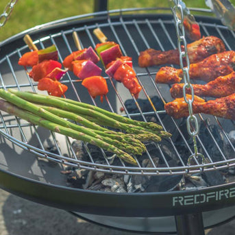 El Paso Barbecue Driepoot Zwart/Zilver