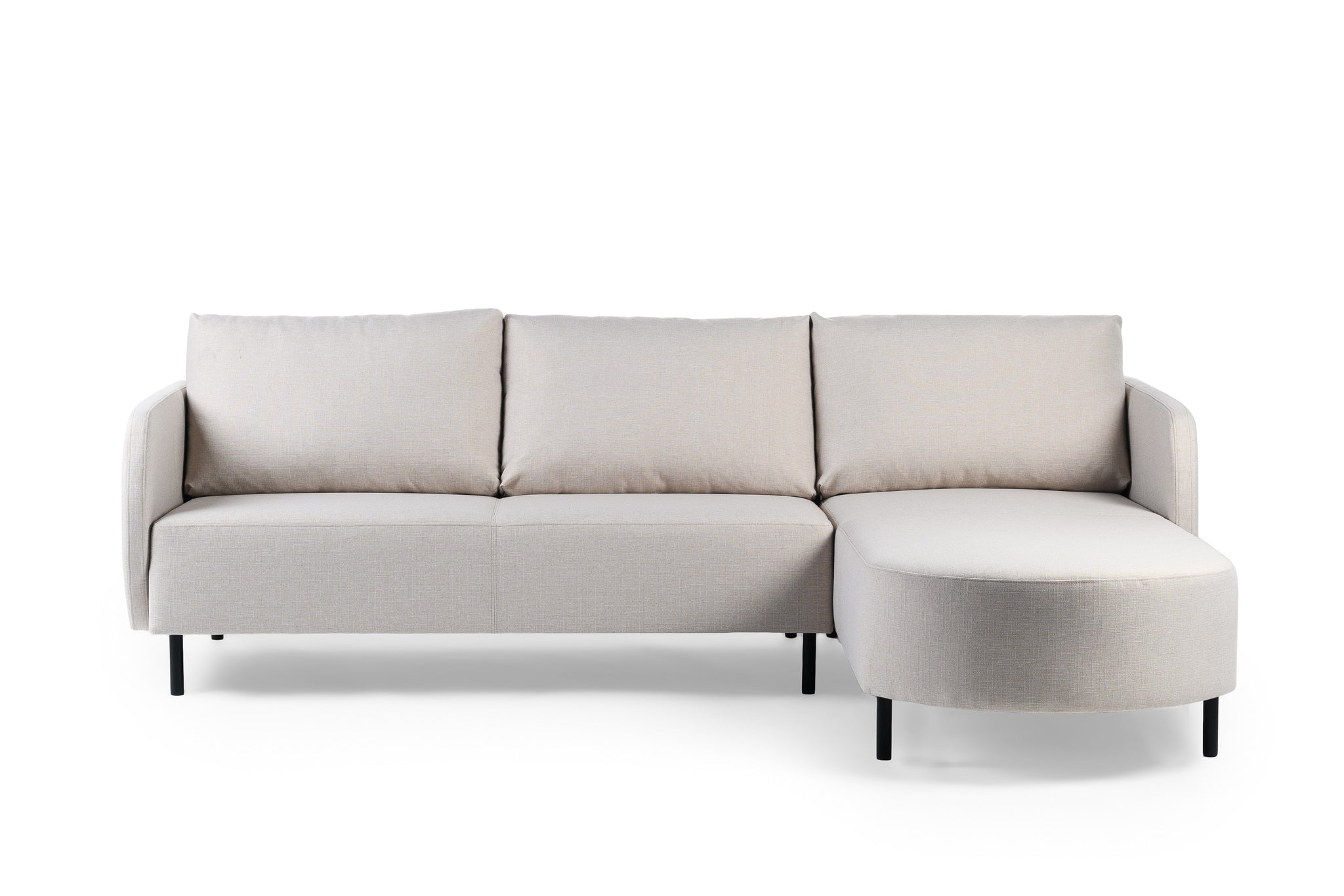 3-zitsbank chaise longue L+R, stof Urban, U460 beige