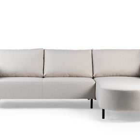 3-zitsbank chaise longue L+R, stof Urban, U460 beige