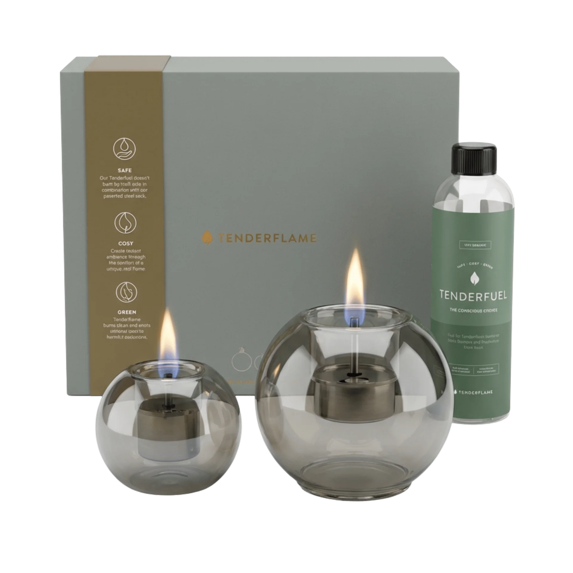 Globus 10 & 15 Graphite + 0,5ltr Tenderfuel