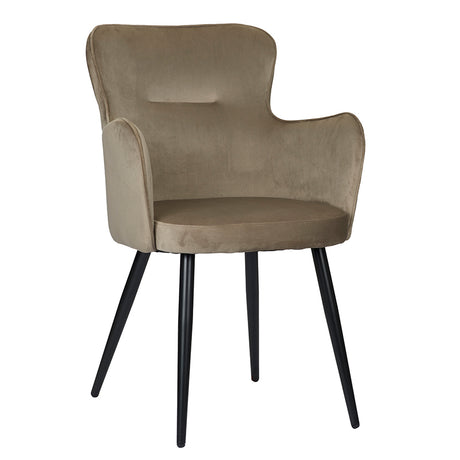 Eetkamerstoelen Wing eetkamerstoel sand white