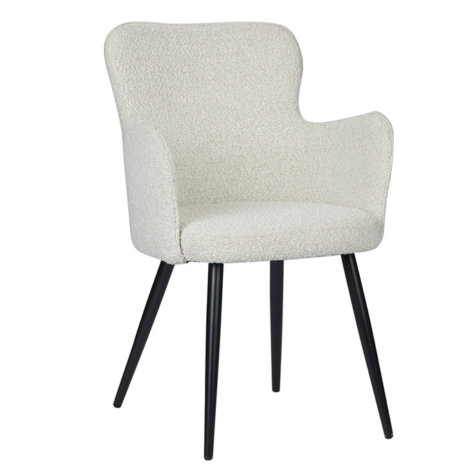 Eetkamerstoelen Wing eetkamerstoel white pearl