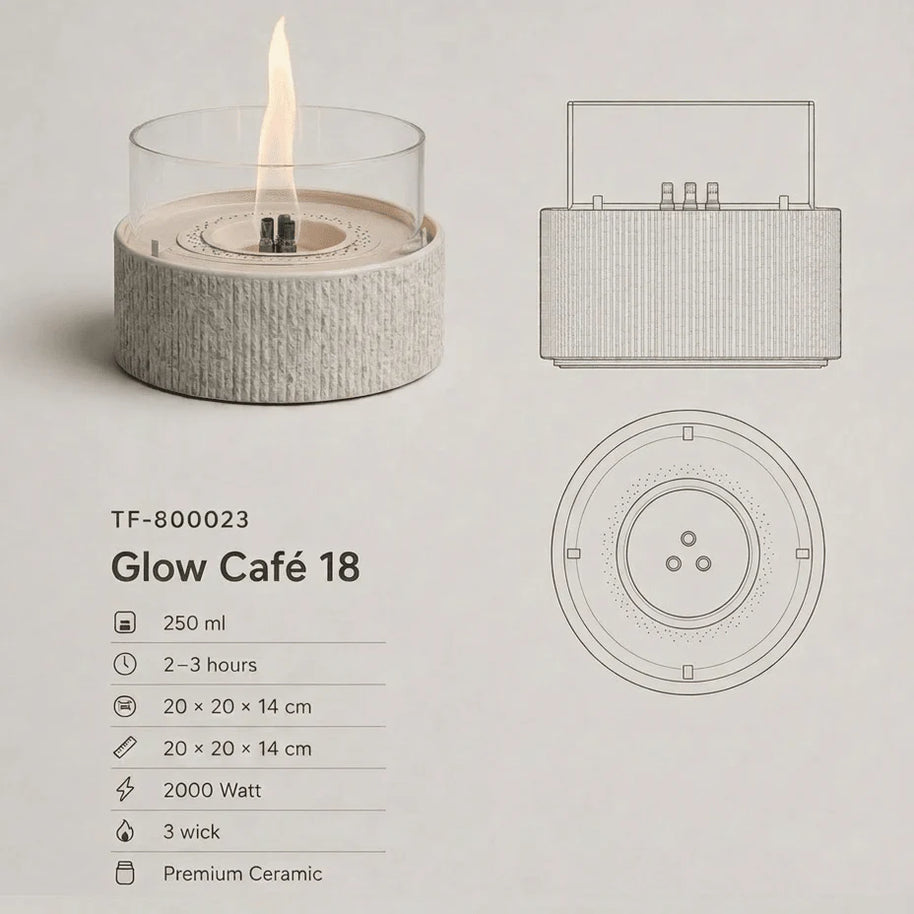 vtwonen tafelhaard Glow Café 18