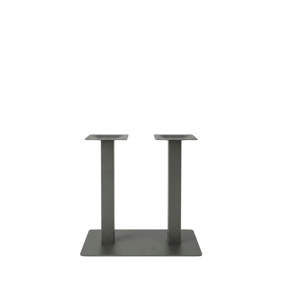 LABEL51 Eetkamertafels Tafelpoot Dubbel - Hunter - Metaal - 72 cm