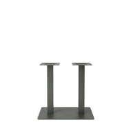 LABEL51 Eetkamertafels Tafelpoot Dubbel - Hunter - Metaal - 72 cm