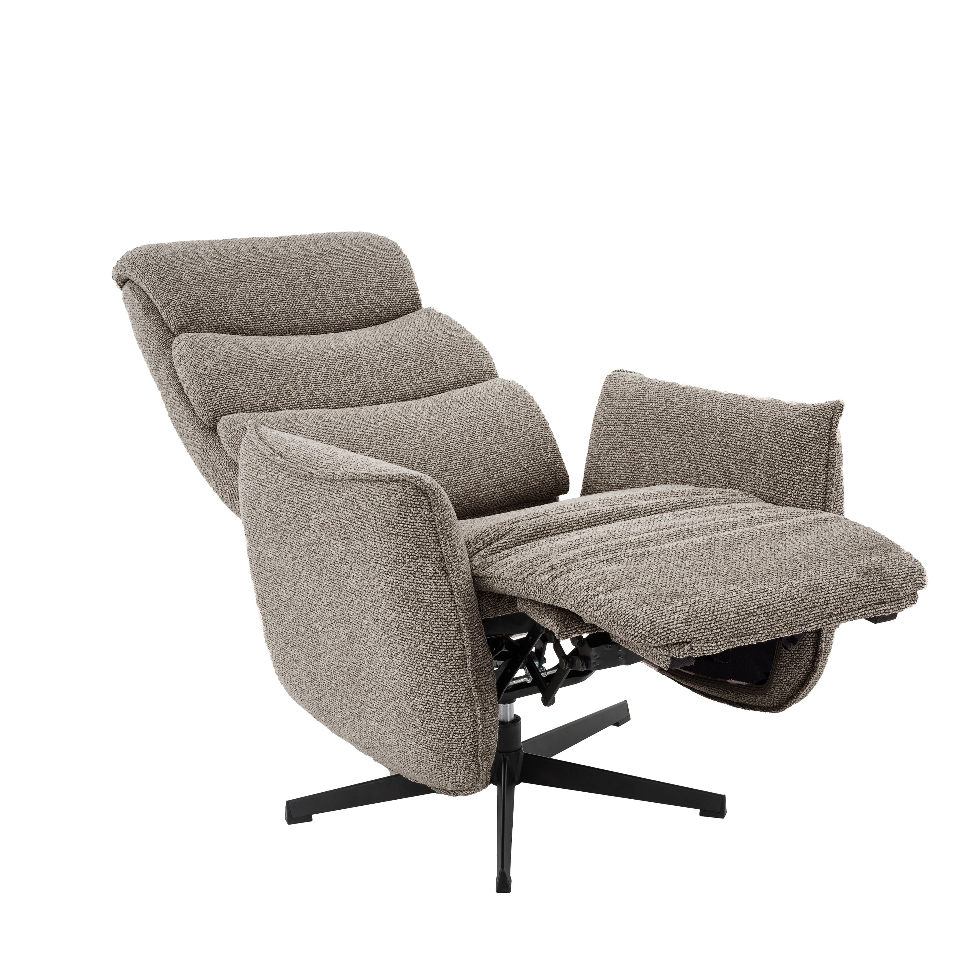 LABEL51 Fauteuils Goteborg - Mushroom - Boucle - 2-Motorig