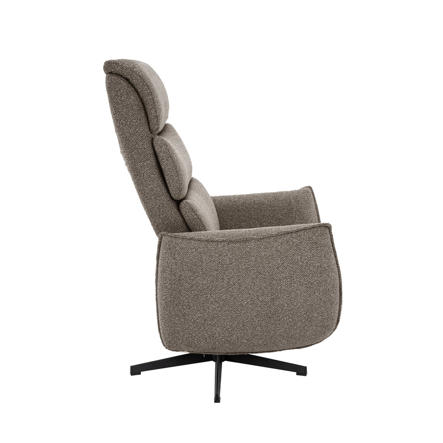 LABEL51 Fauteuils Goteborg - Mushroom - Boucle - 2-Motorig