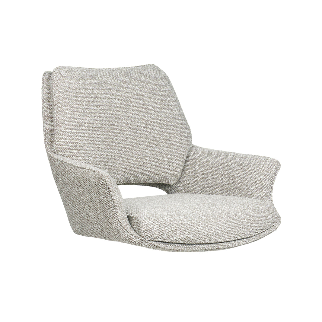 LABEL51 Eetkamerstoelen Mix and Match - Naturel - Boucle - One Size