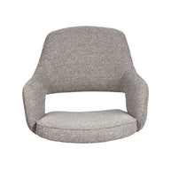 LABEL51 Eetkamerstoelen Mix and Match - Mushroom - Boucle - One Size