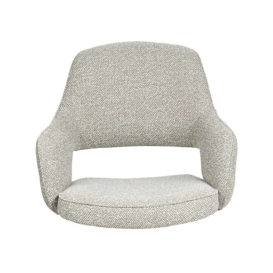 LABEL51 Eetkamerstoelen Mix and Match - Naturel - Boucle - One Size
