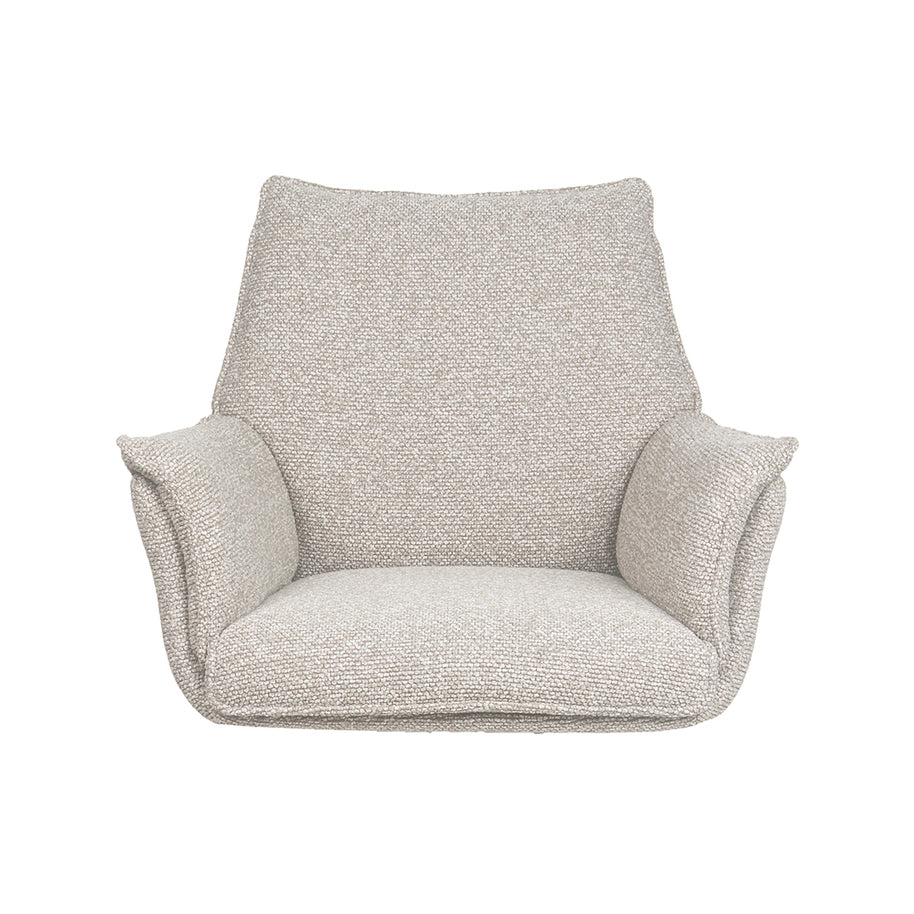 LABEL51 Eetkamerstoelen Mix and Match - Naturel - Boucle - One Size