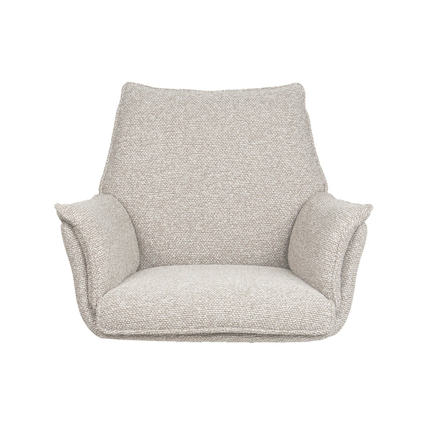 LABEL51 Eetkamerstoelen Mix and Match - Naturel - Boucle - One Size