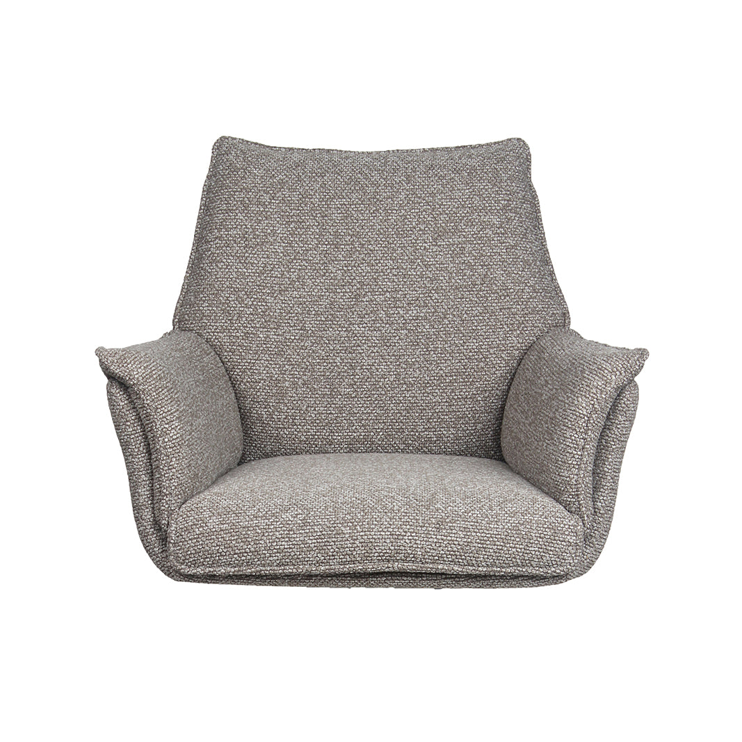 LABEL51 Eetkamerstoelen Mix and Match - Mushroom - Boucle - One Size