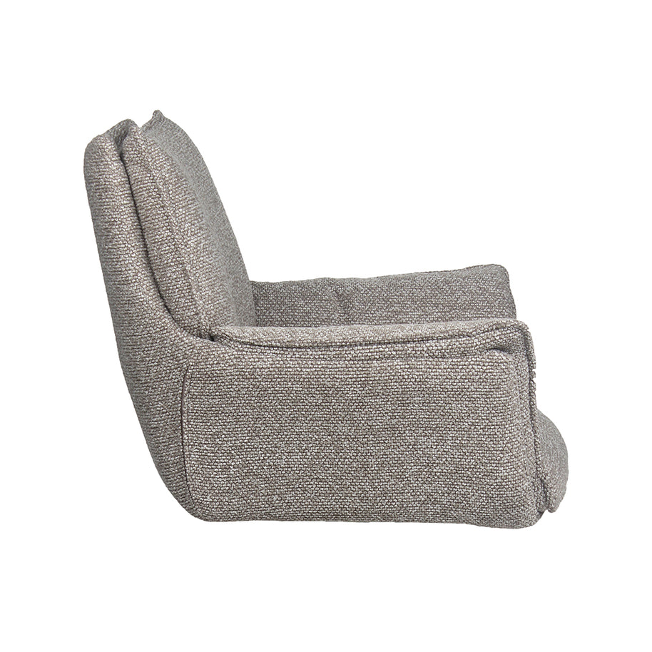 LABEL51 Eetkamerstoelen Mix and Match - Mushroom - Boucle - One Size