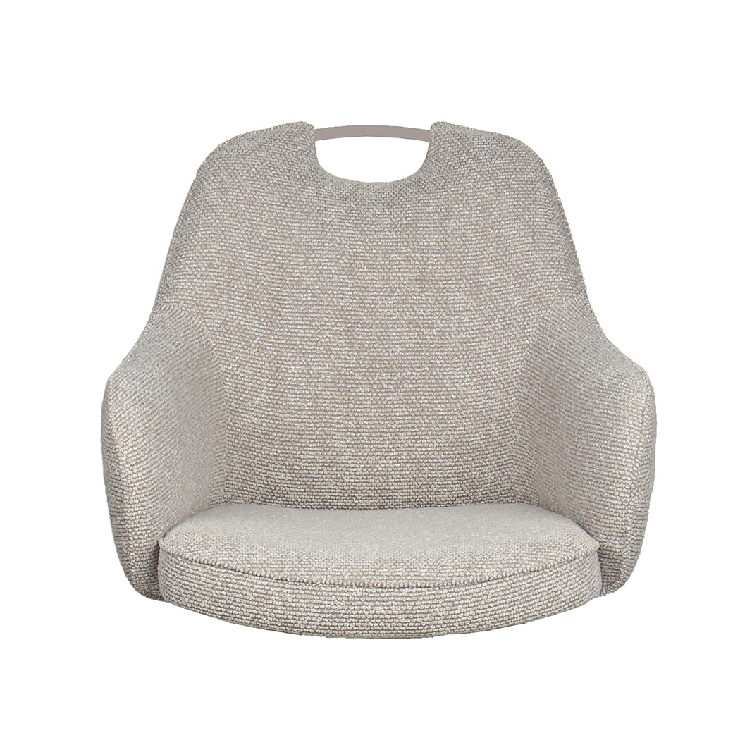 LABEL51 Eetkamerstoelen Mix and Match - Naturel - Boucle - One Size