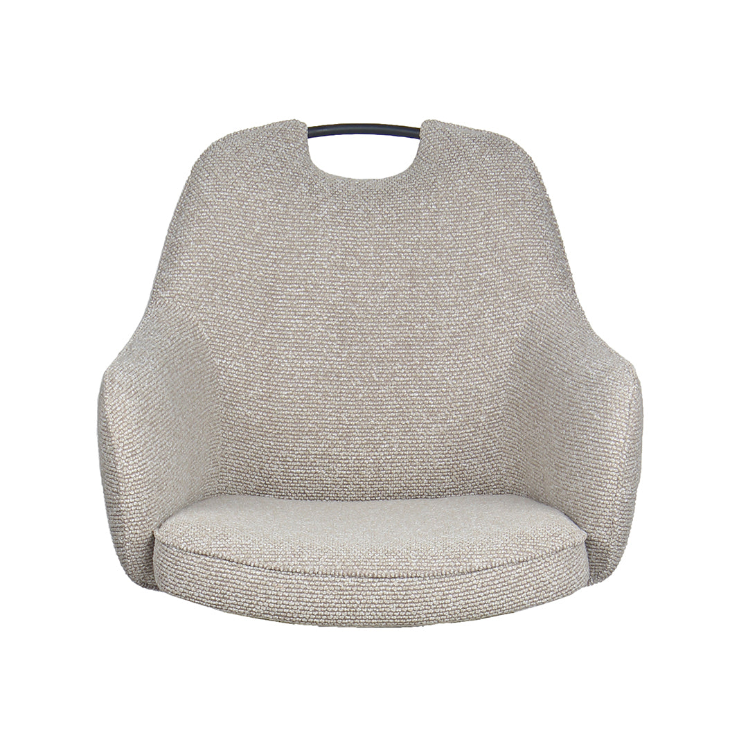 LABEL51 Eetkamerstoelen Mix and Match - Naturel - Boucle - One Size