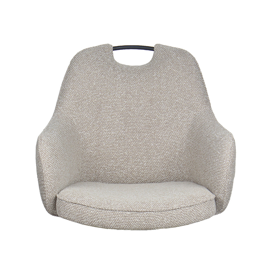 LABEL51 Eetkamerstoelen Mix and Match - Naturel - Boucle - One Size